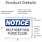 Signmission Safety Culture Sign, 5 in Width, Vinyl Decal, Rectangle OS-2PACK-NS-D-35-L-15803 - alternate 6
